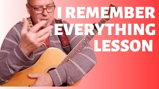 John Prine Guitar Lesson -  I Remember Everything