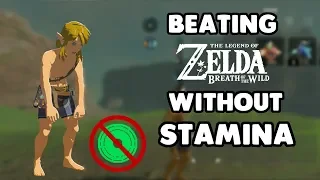 Can you beat Breath of the Wild WITHOUT USING STAMINA?