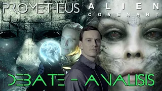 PROMETHEUS & ALIEN : COVENANT - DEBATE EN CUARENTENA - ANÁLISIS - Ridley Scott - Fassbender - Rapace