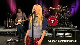 Avril Lavigne - I'm With You @ Live at Walmart Soundcheck 20/04/2007