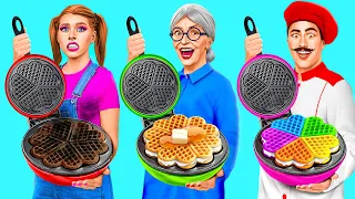 Reto De Cocina Yo vs Abuela | Desafío Loco por Toon Challenge