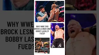 Brock Lesnar vs. Bobby Lashley was speculated for WrestleMania 39 Why? #shorts #shortsfeed