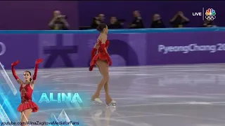 Alina Zagitova Olymp 2018 Team Event FS WU A