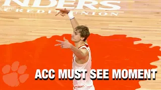 Hunter Tyson Drills A Game-Winning-3 for Clemson | ACC Must See Moment