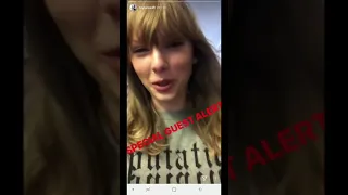 Taylor Swift and Shawn Mendes singing There's nothing holding me back on the Reputation tour 2018