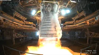 SLS RS-25 Engine Test, 23 January 2024