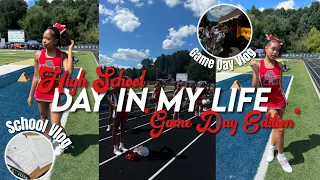 HIGHSCHOOL DAY IN MY LIFE *game day edition* l school & game day vlog