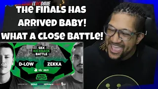 Reaction to D-LOW vs ZEKKA | Final | SBX KICKBACK BATTLE 2021