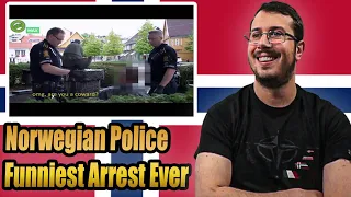 Italian Reacts To Norwegian Police Funniest Arrest Ever