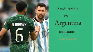 Saudi Arabia vs Argentina Highlights | FIFA World Cup Qatar 2022 | HUGE upset by sensational Saudis