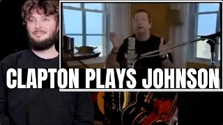 Explore Robert Johnson's Delta Blues with Eric Clapton (stones in my passway) with tabs...