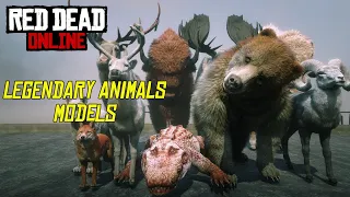 Red Dead Online Legendary Animals Models Released and Upcoming Update RDO