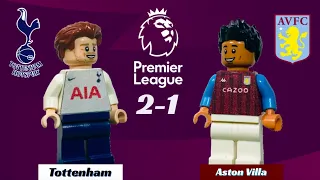 Tottenham 2-1 Aston Villa | LEGO Highlights
