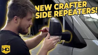 How to fit VW Crafter / Man TGE 2017 + dynamic LED mirror side repeaters