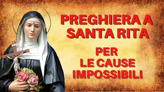 🙏 Preghiera potente a Santa Rita nei casi impossibili 🙏