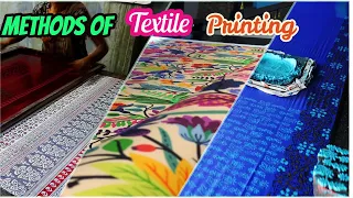 What is Textile Printing || Different Methods of Textile Printing