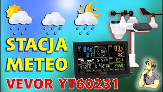 VEVOR - Fajna Stacja pogody i parametrów meteo dla entuzjastów monitorowania pogody.
