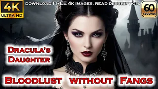 Dracula's Daughter Bloodlust without fangs | Gothic beauty | Gothic beautiful girl | Vampire woman