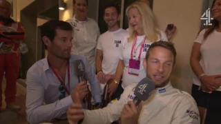 2016 Abu Dhabi - Post-Race:  "I'm the happiest man in the world" - Button