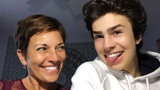 ASMR- Q&A with my Mom! (Doing her makeup, Spilling tea)