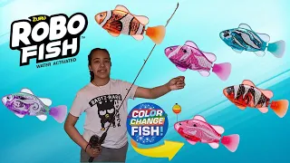 NEW ROBO FISH COLOR CHANGE FROM ZURU