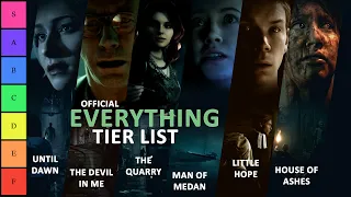 GAMERS Characters Tier List Until Dawn, The Quarry, and Dark Pictures