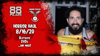 Horror Haul and Unboxing: 8/16/20 | 88 Films, Dark Force Entertainment, and more!