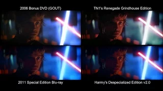 ORIGINAL Luke vs Darth Vader | The Empire Strikes Back (1980) [DeEd, Blu-ray, GOUT, Renegade]