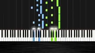 Michael Nyman - The Heart Asks Pleasure First - Piano Tutorial (50% Speed) by PlutaX - Synthesia