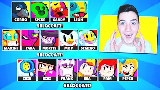 SBLOCCO TUTTI i BRAWLER di BRAWL STARS e li valuto