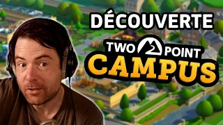 DÉCOUVERTE : Two Point Campus (Best-of Twitch)