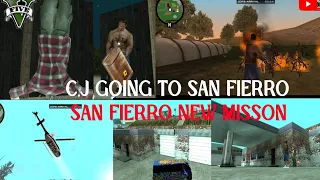 C.J GOING TO SAN FIERRO || NEW MAP UNLOCK || HOW TO UNLOCK SAN FIERRO ⭐