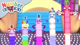 @Numberblocks - Where are Five & Friends? | Learn to Count