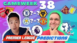 Premier League Predictions Week 38 - Who have we RELEGATED? | (Predicted Final League Table)