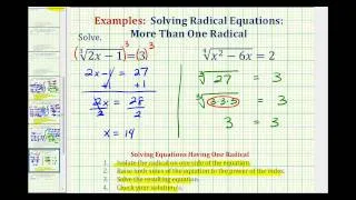 Ex:  Solve Radical Equations - Cube Roots / Fourth Roots