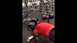 100 rep , 100lbs dumbbell challenge Anabolic Desgins Project AD