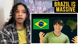 Geography Now! Explains: Brazil | Reaction