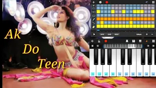 Ak Do Teen Instrumental Song On Walk Band By Ranjan Medhi