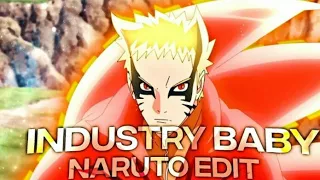 Naruto baryon mode amv - Industry Baby