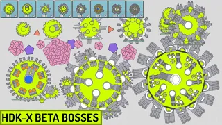 ARRAS.IO SHOW POWERFUL HDK-X BETA BOSSES - BOSSES #19