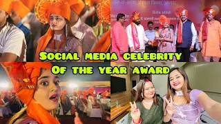 OMG!😱 I got Best Creator Of the Year  Award Frm Chief Minister Maharashtra Govt  Bindass Kavya