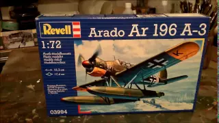 Kit Review: Revell Arado Ar 196 A-3 in 1/72 scale