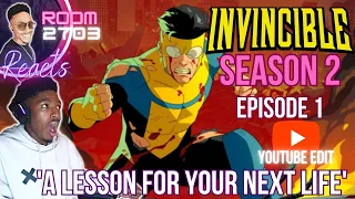 Invincible Season 2 Reaction Ep 1 (& Re-Cap) - SOOO GLAD IT'S BACK!!!! 💪🏾🦸🏾‍♂️💥