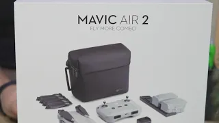 Распаковка и беглый обзор Dji Mavic Air 2 Fly More Combo