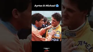 Ayrton Senna e Schumacher