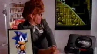 1991 Sonic The Hedgehog Commercial With Larry Cedar