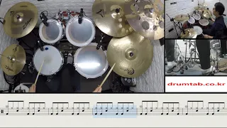 [미리보기]Bohemian Rhapsody(Queen)(동영상악보)-노창국 -드럼악보,드럼커버,Drum cover