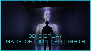 This 3D Display Is Made of Thousands of Tiny LED Lights