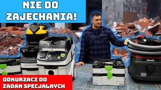 ODKURZACZ WARSZTATOWY NIE DO ZAJECHANIA?! STARMIX 1625 FESTOOL CTL 36 KARCHER WD3 W AKCJI!