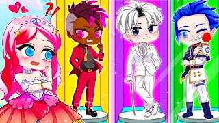 Bad Boy vs Rich Boy vs Romantic Boy - Who's your Type? - Chàng Trai Của Em | Gacha Life x Gacha Club